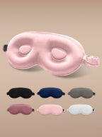 22Momme Pure Silk 3D Contoured Adjustable Eye Mask