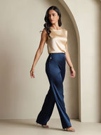 19Momme Silk Sleeveless Round Neck Women's Tank Top