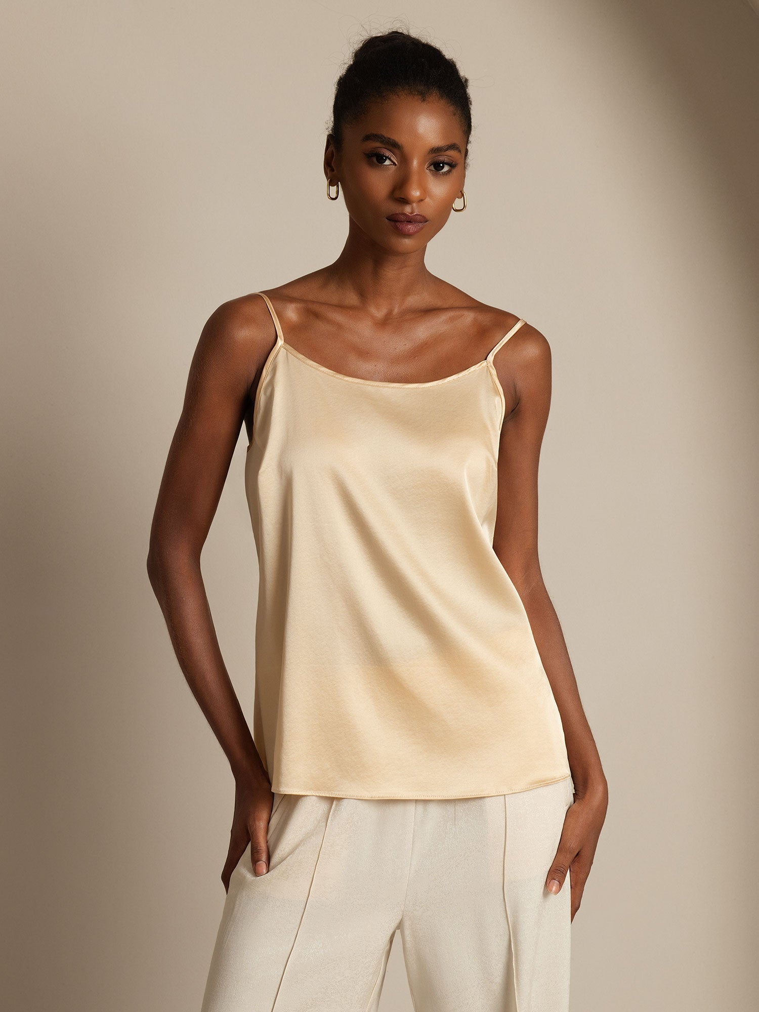19Momme Silk Spaghetti Strap Camisoles