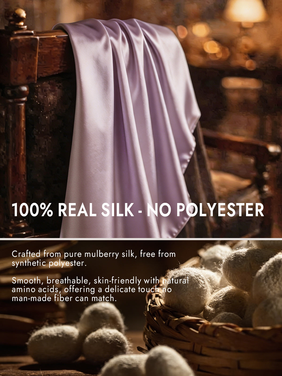 100% Mulberry Silk Long Scarf/Shawl 170x53cm/67