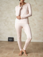 Women's Silk Jersey Long Sleeve Long Johns