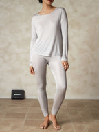 Women's Silk Jersey Long Sleeve Long Johns