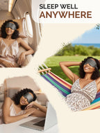 22Momme Pure Silk 3D Contoured Adjustable Eye Mask