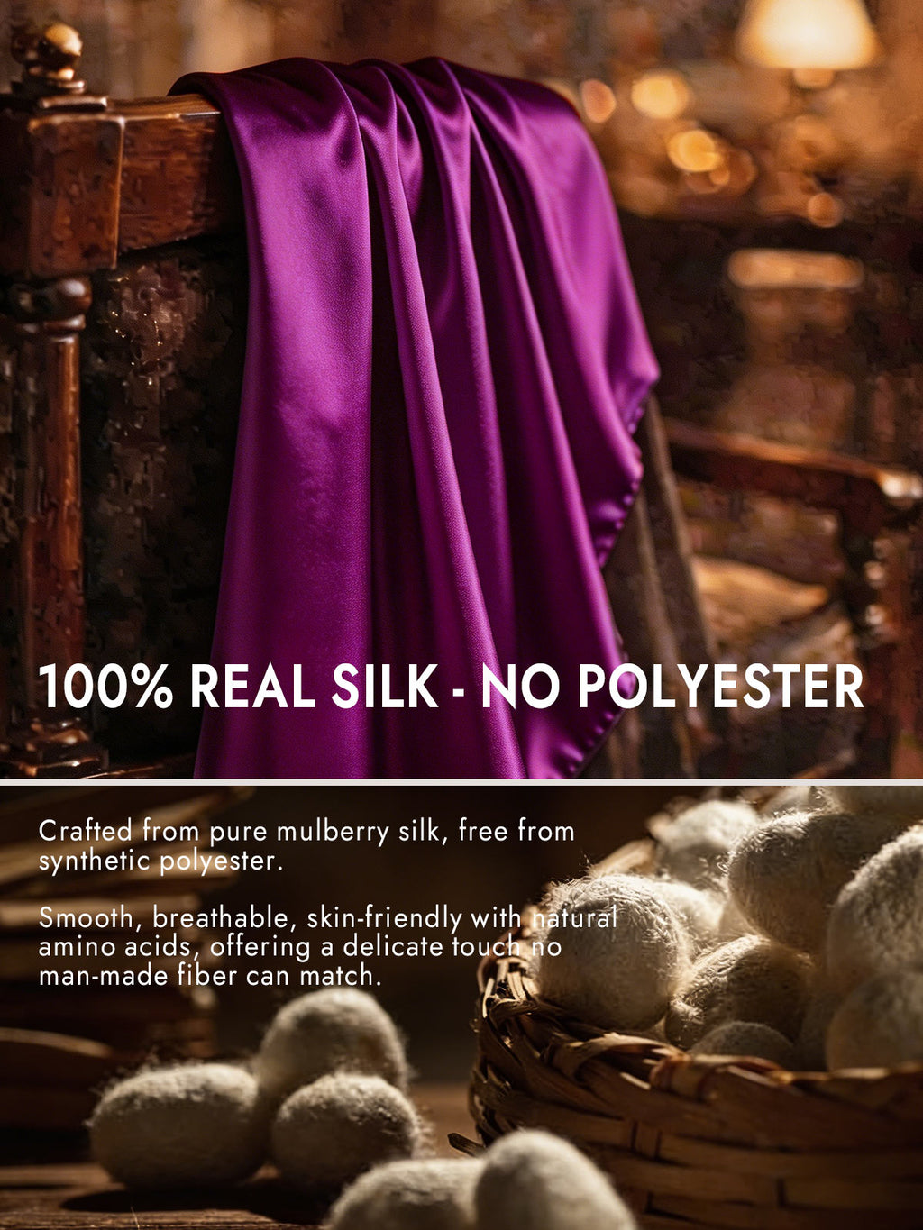 100% Mulberry Silk Long Scarf/Shawl 170x53cm/67
