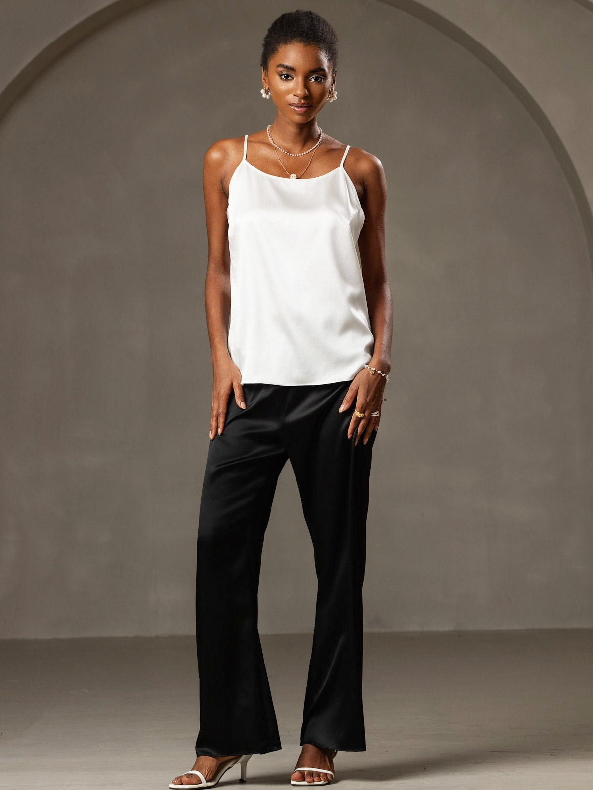 19Momme Silk Spaghetti Strap Camisoles