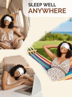 22Momme Pure Silk 3D Contoured Adjustable Eye Mask