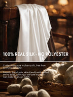 100% Mulberry Silk Long Scarf/Shawl 170x53cm/67