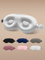 22Momme Pure Silk 3D Contoured Adjustable Eye Mask