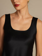 19Momme Silk Sleeveless U Neck Women's Tank Top