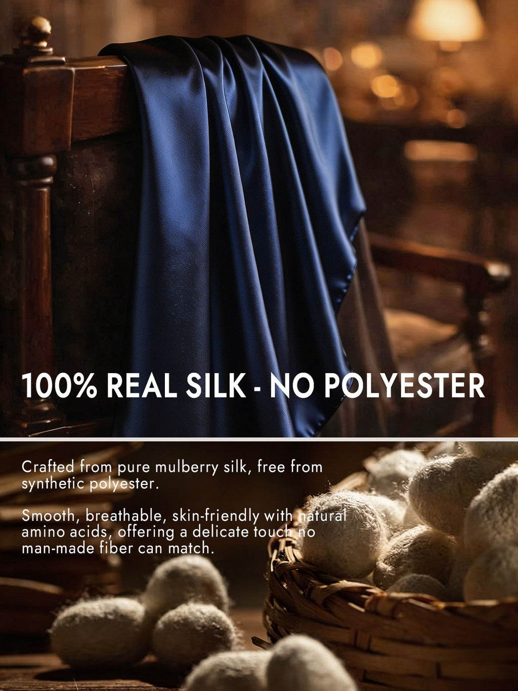 100% Mulberry Silk Long Scarf/Shawl 170x53cm/67