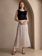 19Momme Silk Sleeveless Round Neck Women's Tank Top