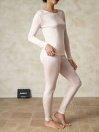 Women's Silk Jersey Long Sleeve Long Johns