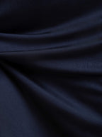 Silk Jersey Short Sleeve Round Neck Short Nightgown