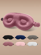 22Momme Pure Silk 3D Contoured Adjustable Eye Mask