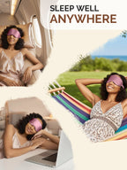 22Momme Pure Silk 3D Contoured Adjustable Eye Mask