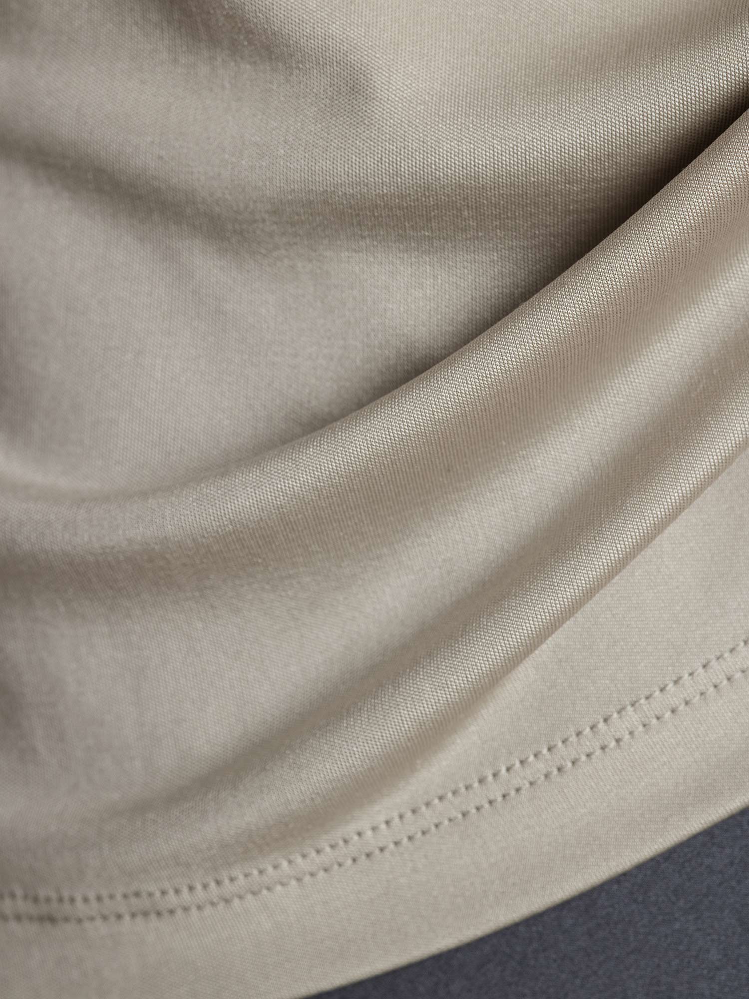 Women's Pure Silk Long Sleeve Round Neck Top