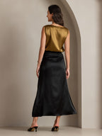 19Momme Silk Sleeveless Round Neck Women's Tank Top