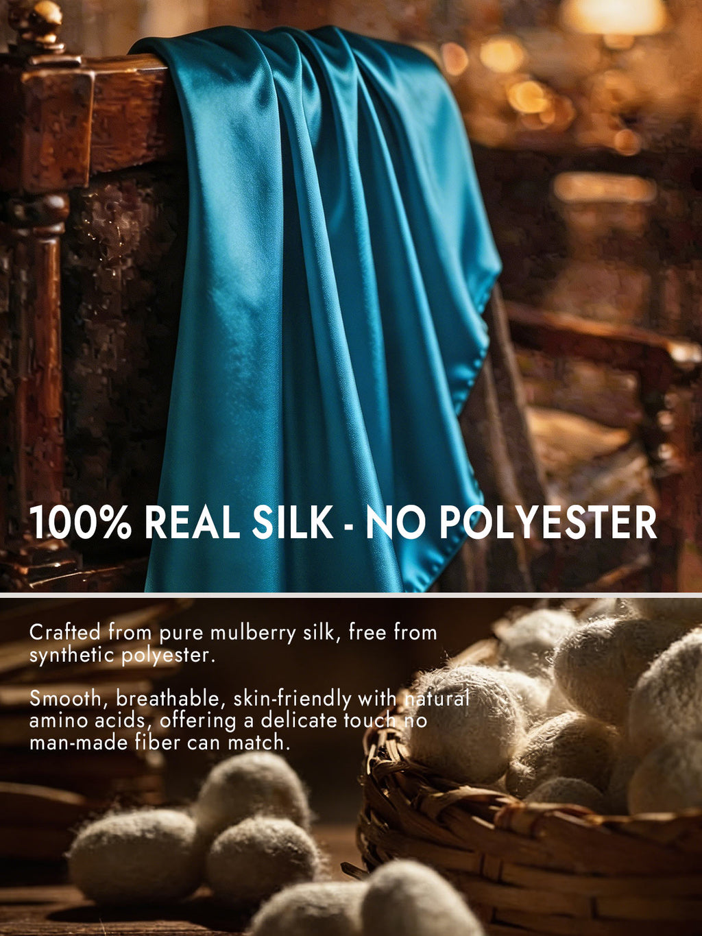 100% Mulberry Silk Long Scarf/Shawl 170x53cm/67