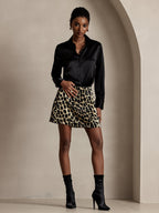 Women's 19 Momme Silk Long Sleeves Button-Up Shirt