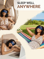 22Momme Pure Silk 3D Contoured Adjustable Eye Mask