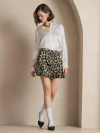 Women's 19 Momme Silk Long Sleeves Button-Up Shirt