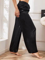 100% Mulberry Silk Wide Leg Women's Pants