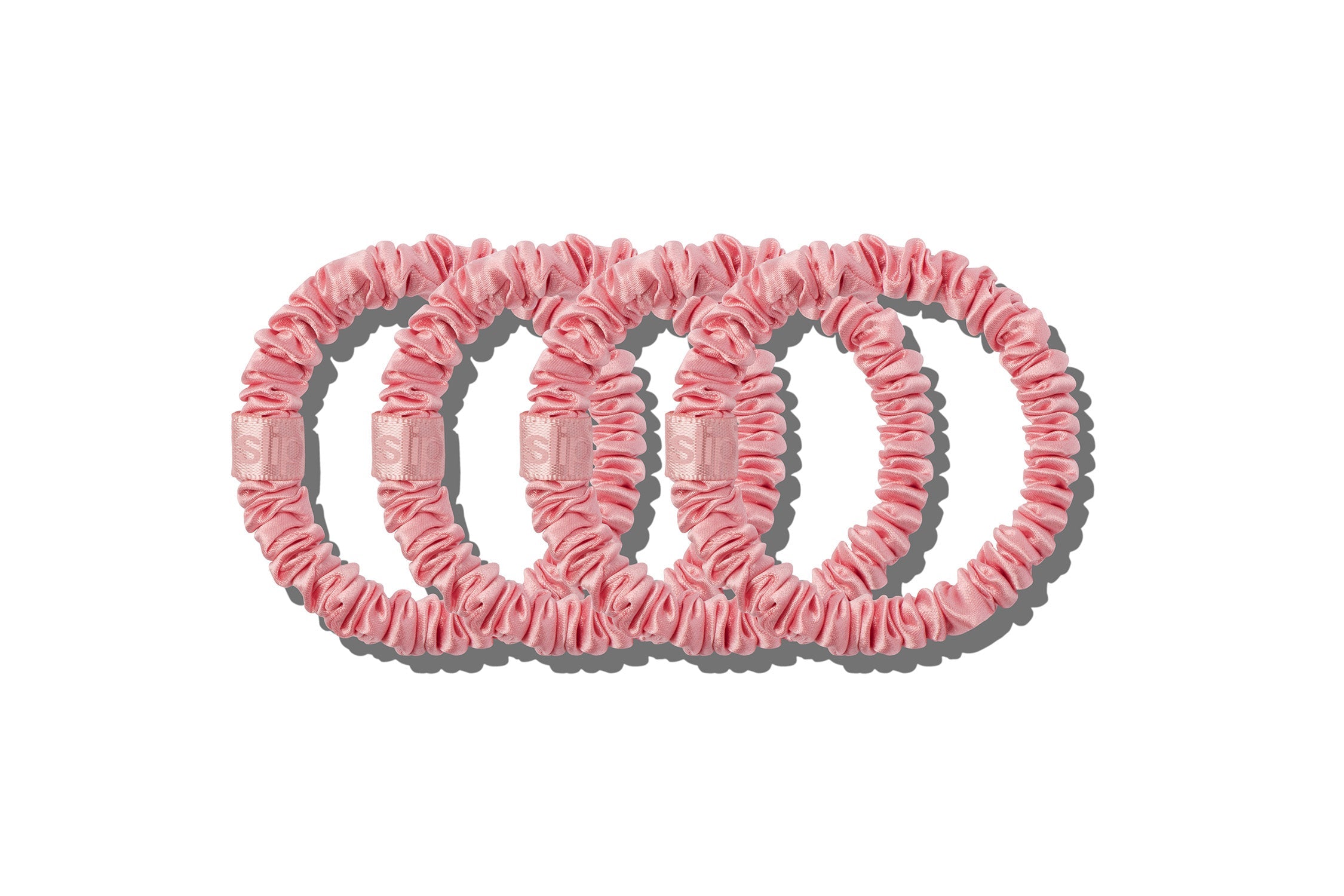 Rose Skinny Scrunchies