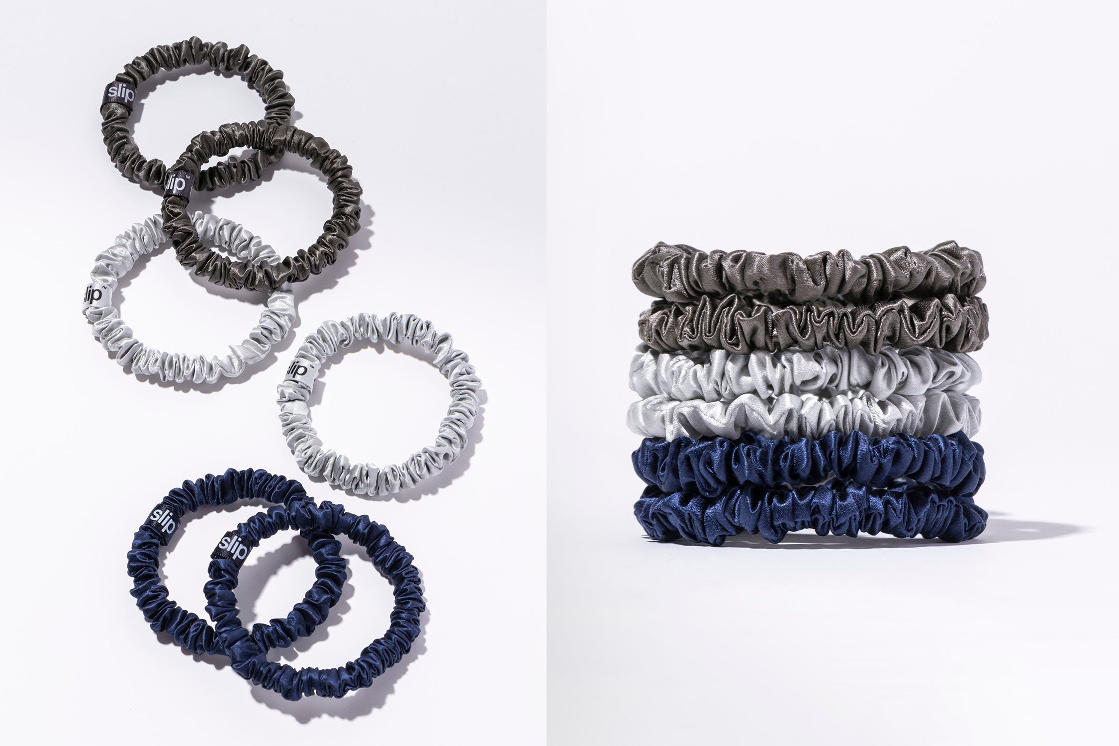 Midnight Skinny Scrunchies