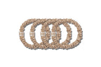 Back to Basics Blonde Skinny Scrunchies