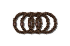 Back to Basics Dark Brown Skinny Scrunchies