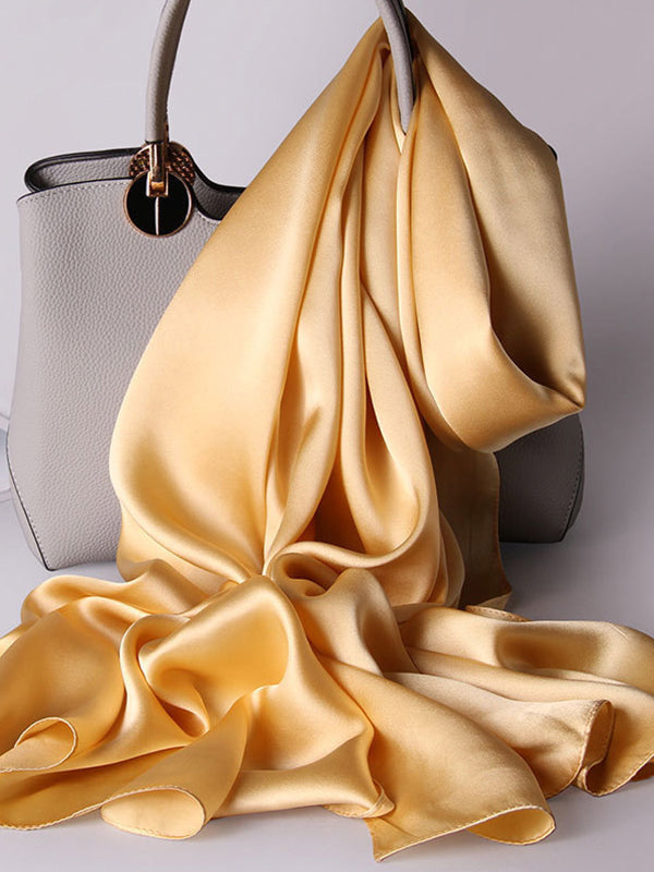 100% Mulberry Silk Long Scarf/Shawl 170x53cm/67