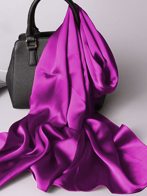 100% Mulberry Silk Long Scarf/Shawl 170x53cm/67