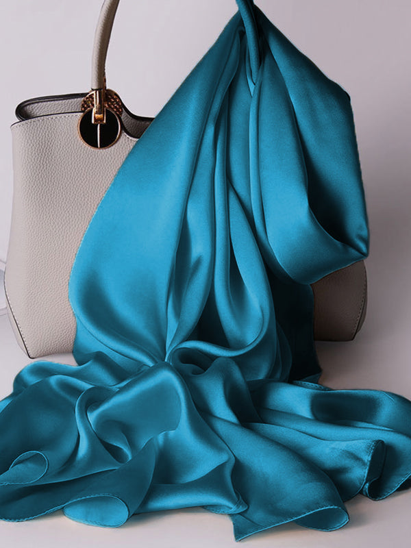 100% Mulberry Silk Long Scarf/Shawl 170x53cm/67