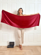 100% Mulberry Silk Long Scarf/Shawl 170x53cm/67