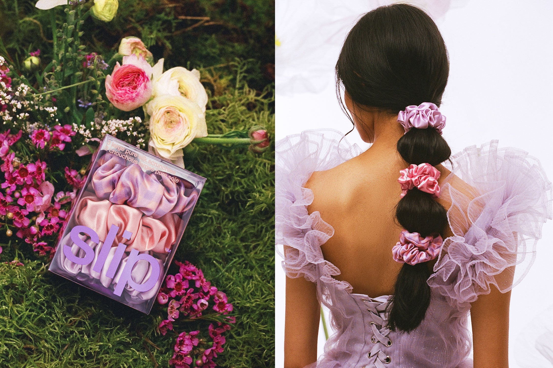 Belleflower Large Scrunchies