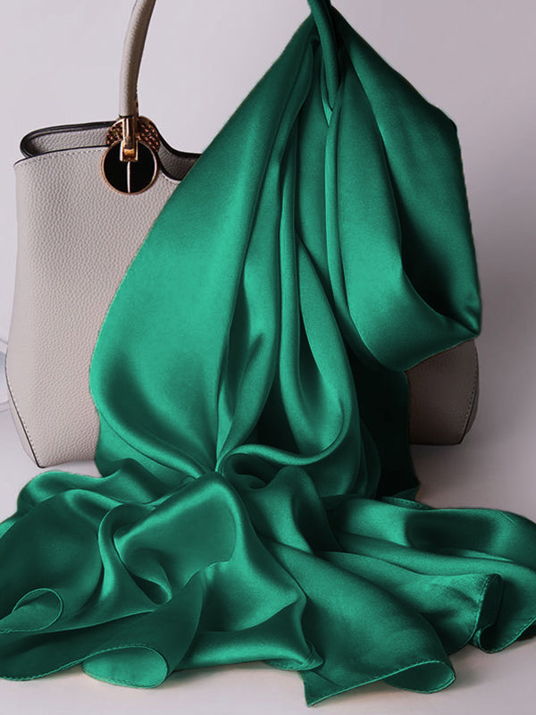 100% Mulberry Silk Long Scarf/Shawl 170x53cm/67