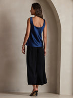 19Momme Silk Sleeveless U Neck Women's Tank Top