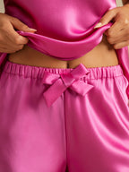 100% Mulberry Silk V-Neck Cami Pajama Set